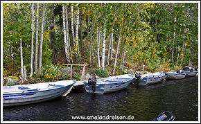Båtarna på Adventure of Småland